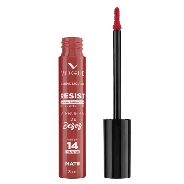 Labial Liquido Resist Vogue 14 horas Tono Disfruta