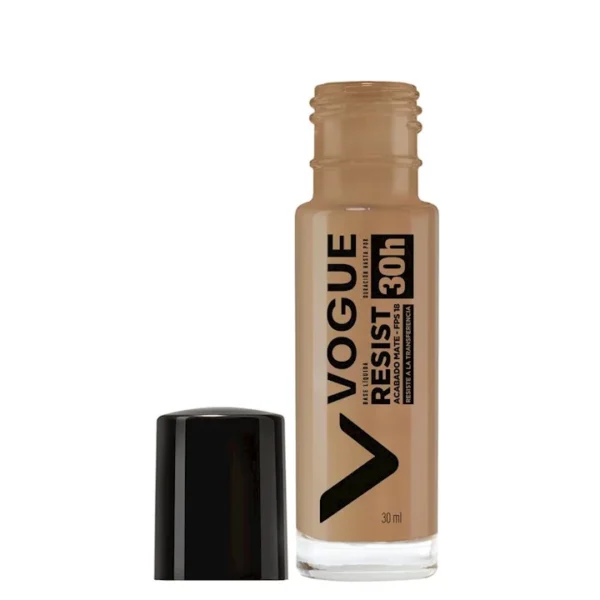 Base Liquida Para El Rostro Vogue Resist Tono Canela