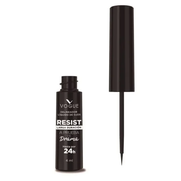 Delineador de Ojos Liquido Resist Tono Negro